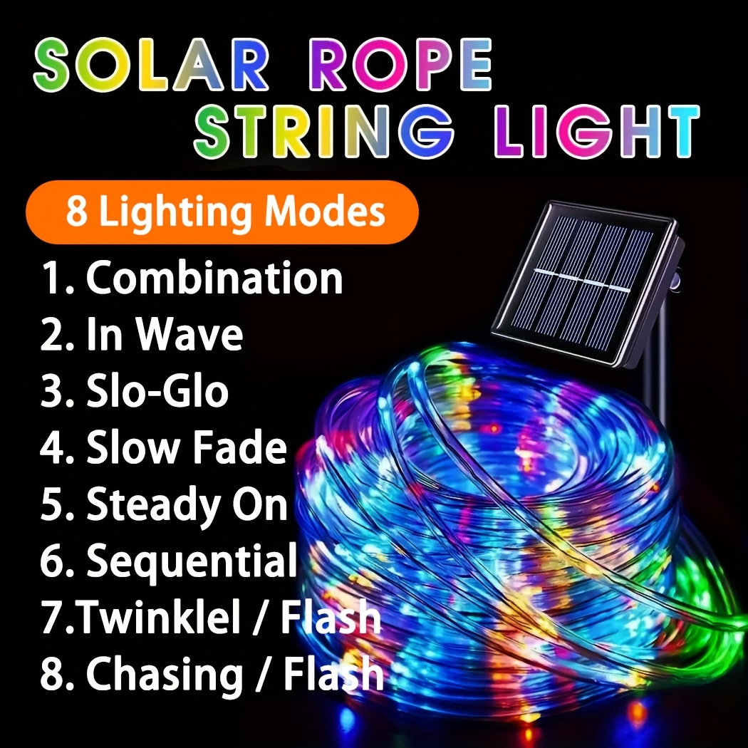 Outdoor Solar-LED-Lichterkette – Led Fairy String Lights Bewertung und Preis
