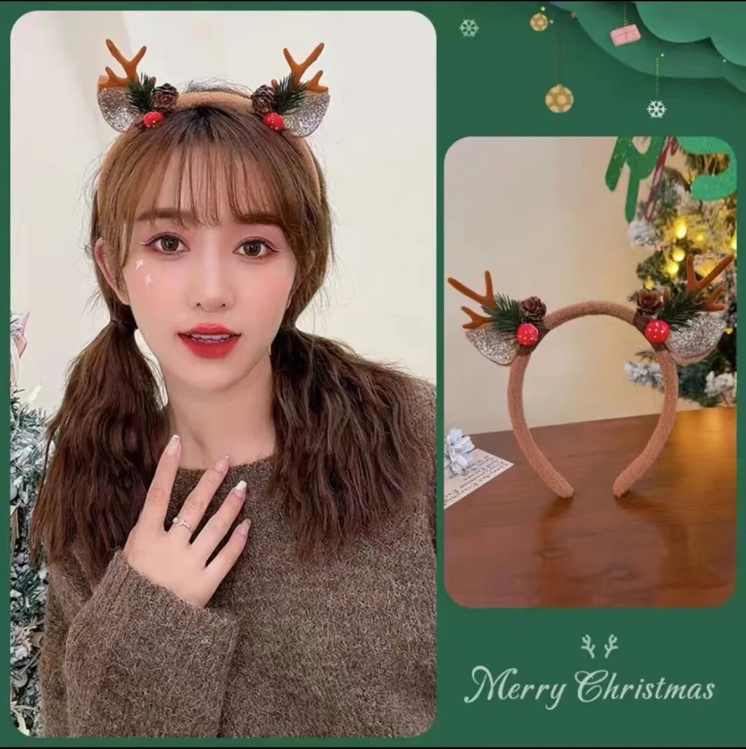 Weihnachten Stirnband Rentier  – Reindeer Antlers Headband Bewertung und Preis