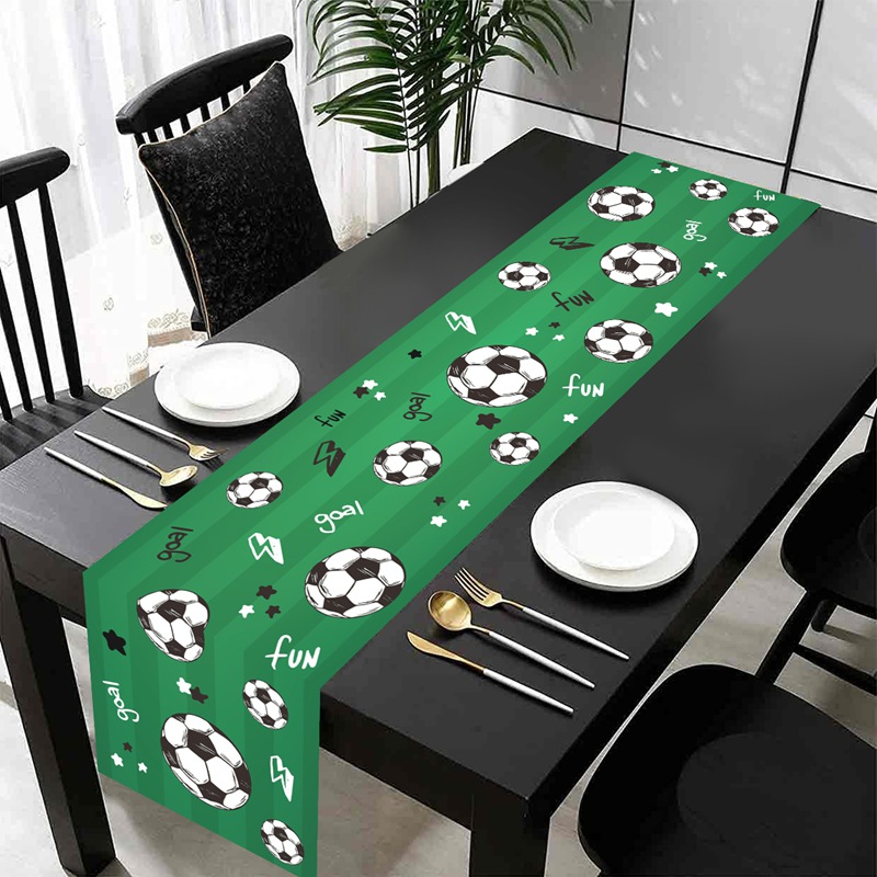 1pc Fußball/Fußball Party Tisc – Christmas Table Runner Bewertung und Preis