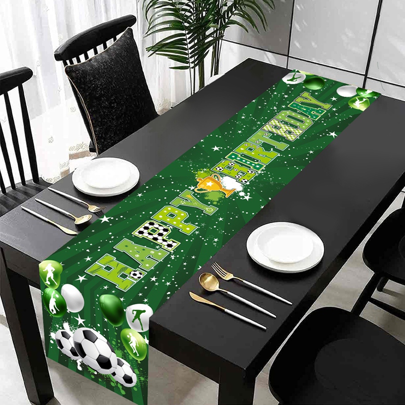 1pc Fußball/Fußball Party Tisc – Christmas Table Runner Bewertung und Preis