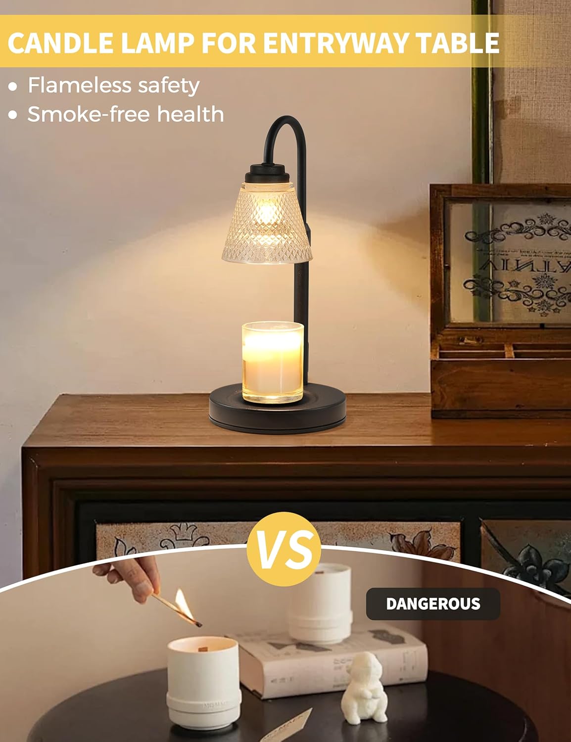 Duftlampe mit Timer und Dimmer – Holiday Candle Set Bewertung und Preis