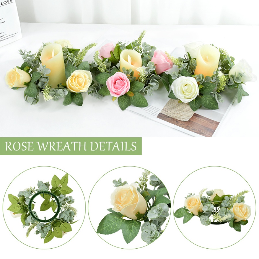 Künstlicher Rosenkranz in Form – Christmas Wreath Fake Bewertung und Preis