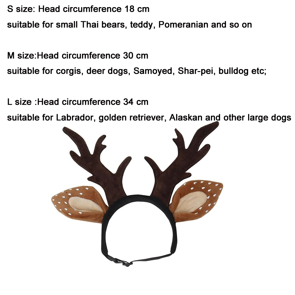 Hunde Stirnbänder Hirsch Kostü – Reindeer Antlers Headband Bewertung und Preis