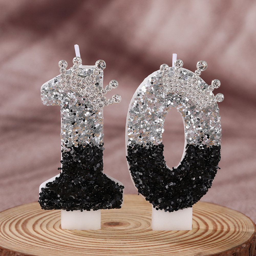 Schwarz-Silber Farbverlauf Kro – Holiday Candle Set Bewertung und Preis