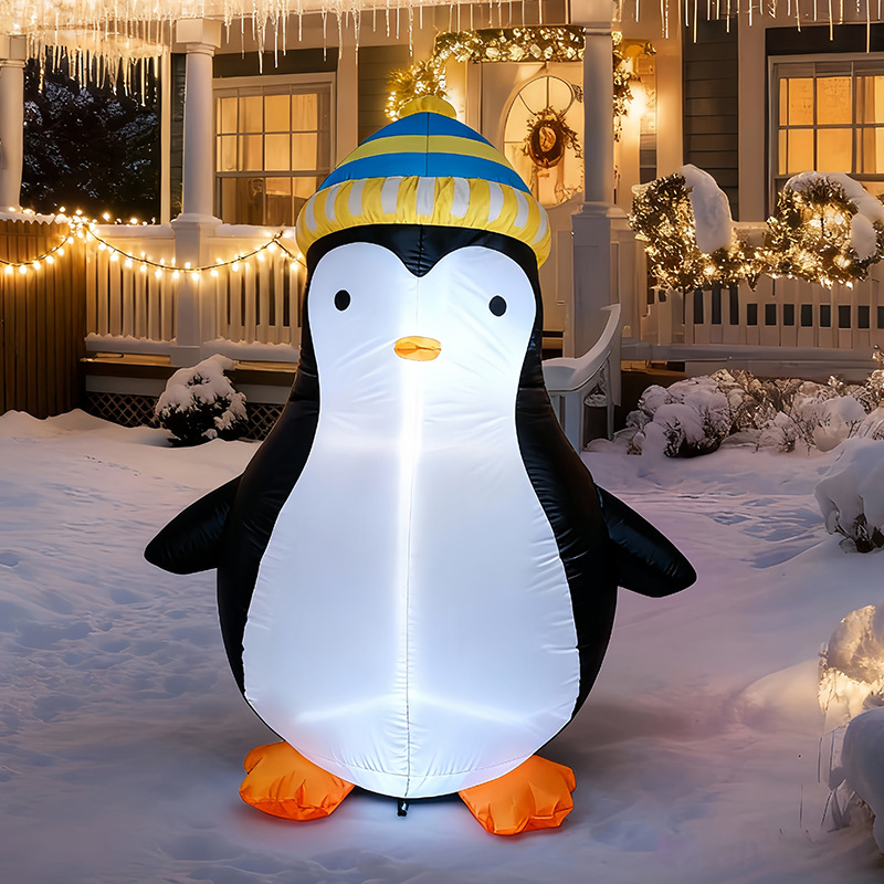 1,5M Weihnachts-Pinguin Aufbla – Christmas Lights Outdoor Bewertung und Preis