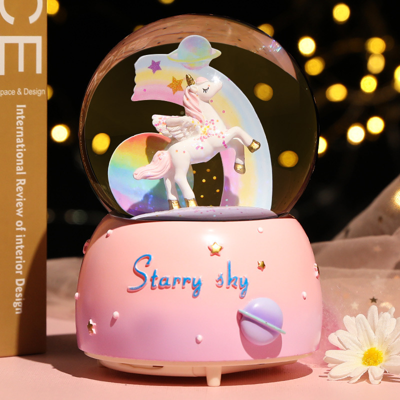 Neue Kristallkugel Spieluhr Mä – Snow Globe Musical Bewertung und Preis